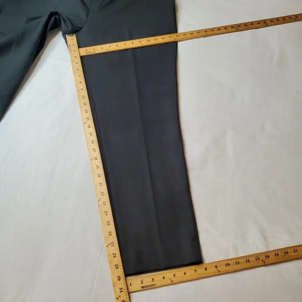 Banana Republic Men's Size 40X30 NWT Plain Weave Suit Trouser Black 616292